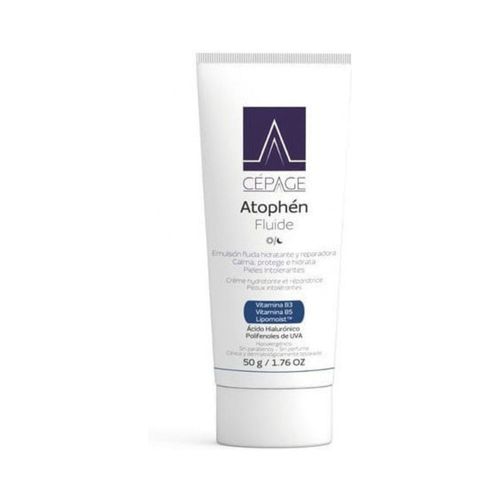 Emulsión Fluida Hidratante Y Reparadora Atophén Fluide Cepage 50ml
