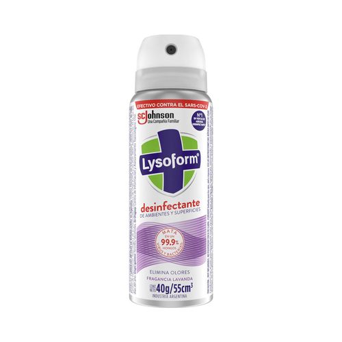 Desinfectante De Ambientes Lavanda Para Llevar En Aerosol 55ml