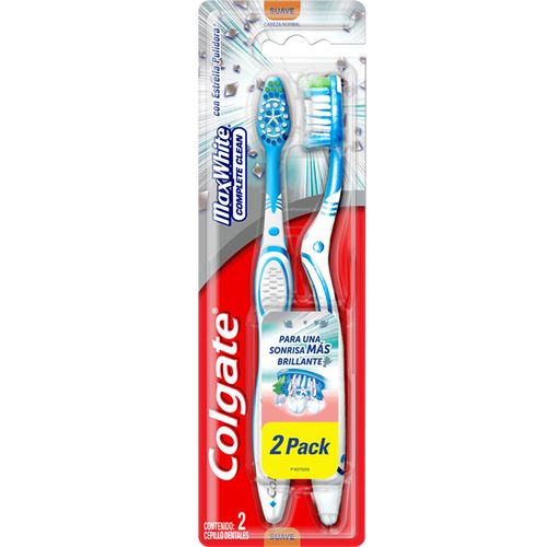 Cepillo Dental Colgate Max White Medio 2u