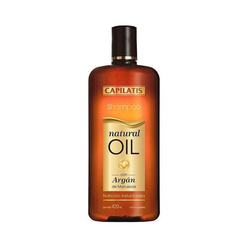 Shampoo Natural Oil Con Argán Nutrición Instantánea 420ml
