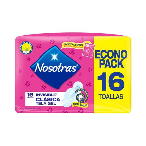 Toalla Femenina Nosotras Invisible Clásica 16u