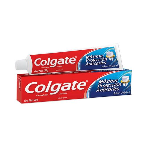 Crema Dental Colgate Máxima Protección Anticaries 180gr