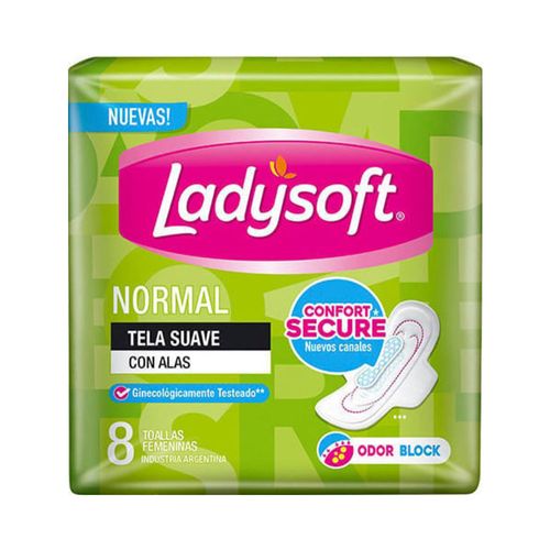Toalla Femenina Normal Tela Suave Con Alas 8u