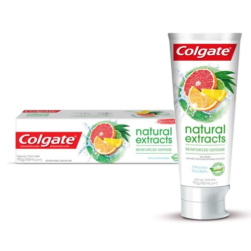 Crema Dental Colgate Natural Extracts Reinforced Defense 90gr
