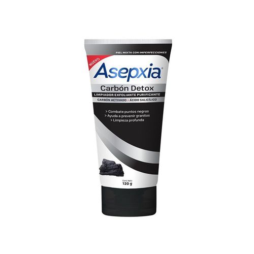 Gel Exfoliante Purificante Carbón Detox 120gr