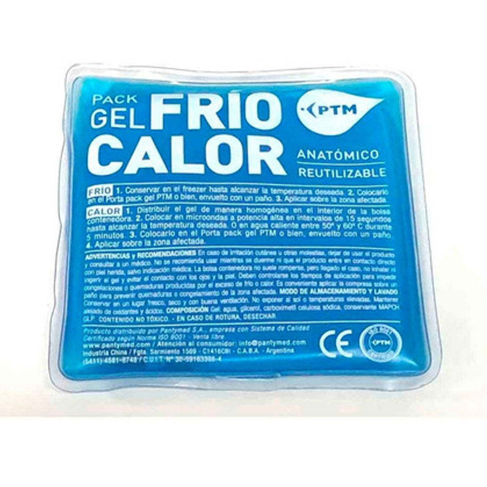 Gel Frio Calor Ptm 13x13cm - Farmacias Vilela