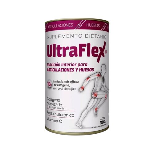 Colágeno Sabor Limón Lata Ultraflex 300 gr