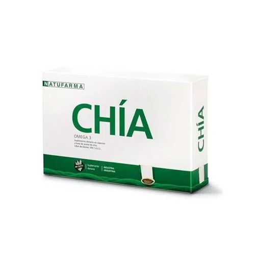 Omega 3 Aceite De Chia 60 Comprimidos