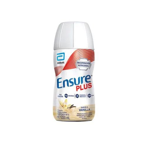 Alimento Ensure Plus Vainilla Botella 200ml