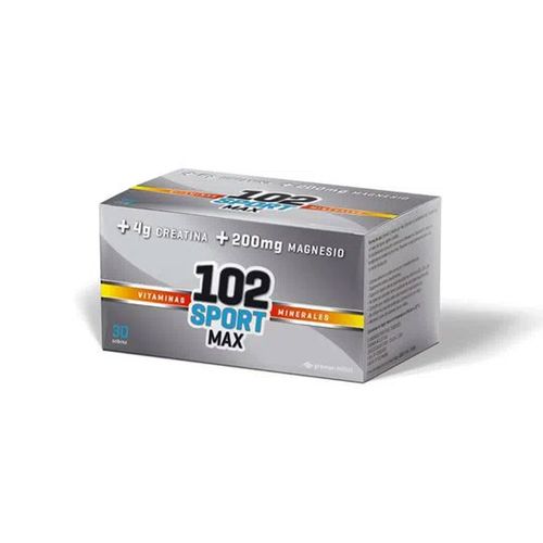 Vitaminas Creatina Magnesio 102 Sport Max 30 Sobres