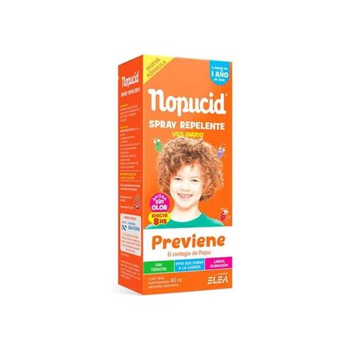 Spray Repelente Uso Diario Previene Contagio De Piojos