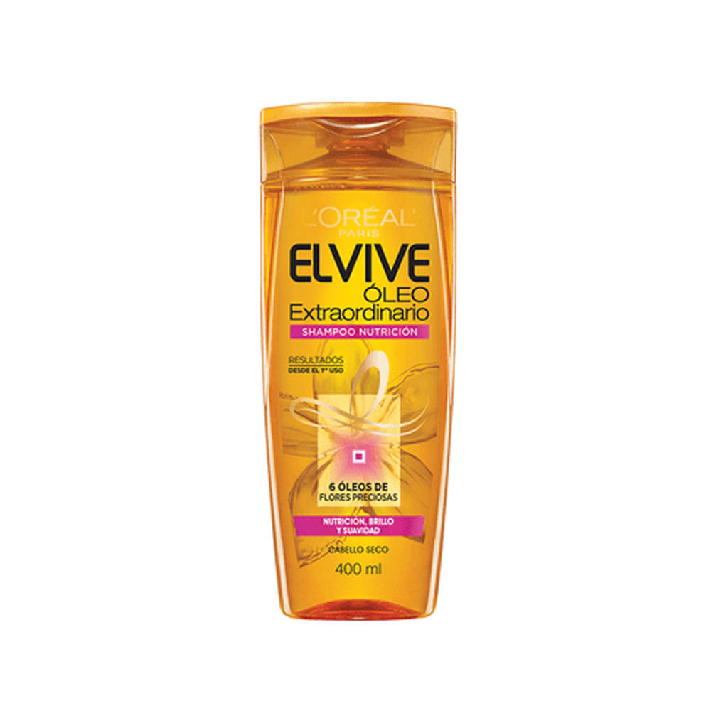 Champu Elvive Oleo Extraordinario 400Ml