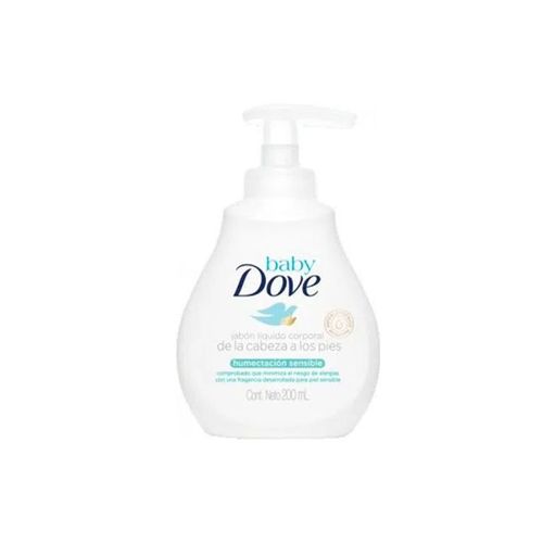 Jabón Líquido Corporal Humectación Sensible Dove 200ml