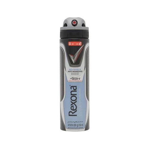 Desodorante Antitranspirante Rexona Invisible Men En Aerosol 150ml