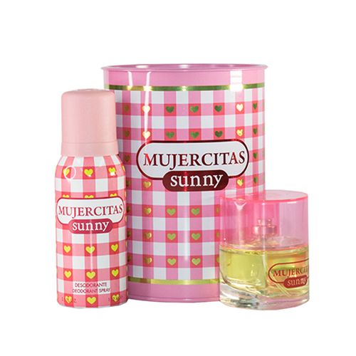Mujercitas Sunny Lata Desodorante + Edt Con Vaporizador