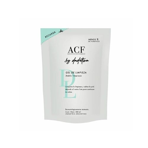 Recarga Gel Facial By Dadatina Limpieza Doble ACF 180ml