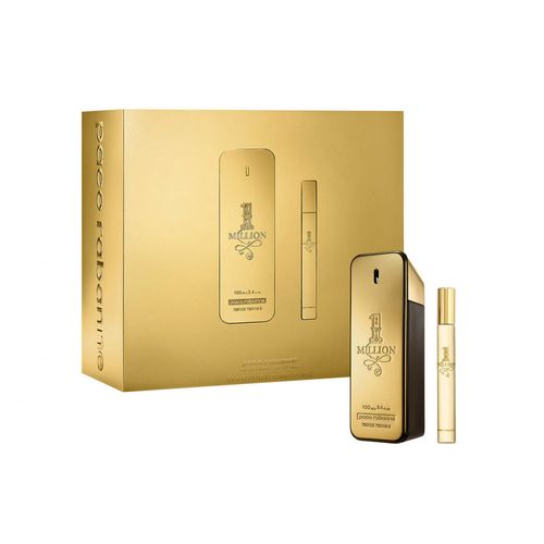 Estuche Perfume Hombre Paco Rabanne One Million EDT 100ml + EDT 10ml
