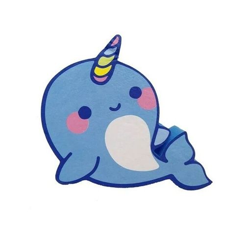 Esponja De Baño Ballena Unicornio 1 Unidad