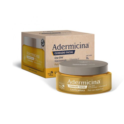 Adermicina Cuidado Facial Crema Unificadora Piel Con Manchas 90gr