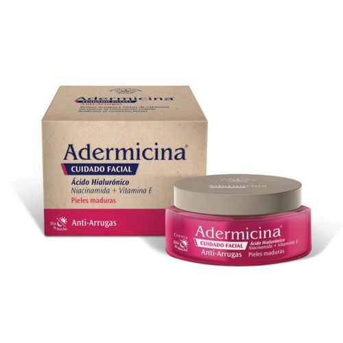 Adermicina Cuidado Facial Crema Anti Arrugas Pieles Maduras 90gr