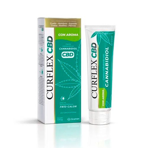 Curflex CBD Crema Hidratante Con Cannabidiol Con Aroma 100gr