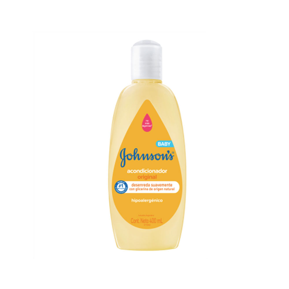 Shampoo Johnson Baby Original Hipoalergénico 400ml Farmacias Vilela