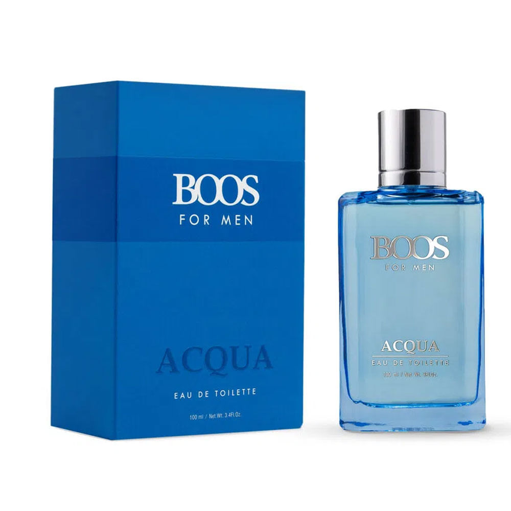 Perfume Hombre Boos Acqua EDT 100ml Farmacias Vilela