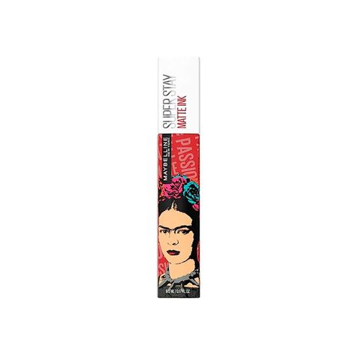 Labial Líquido Super Stay Matte Ink City Dancer Tono 118 Frida Collection Maybelline 5ml
