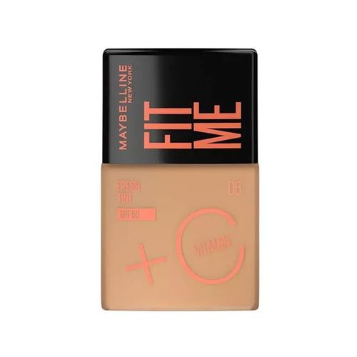 Base Líquida Fit Me Fps50 + Vitamina C Tono 06 Maybelline 30ml