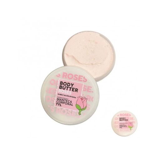 Body Butter Roses Crema Corporal Rosas Humectación Intensa 80gr