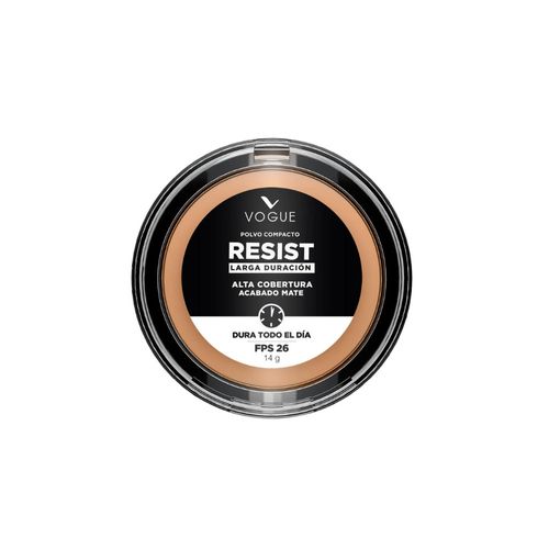 Polvo Compacto Resist Larga Duración Tono Miel 14gr