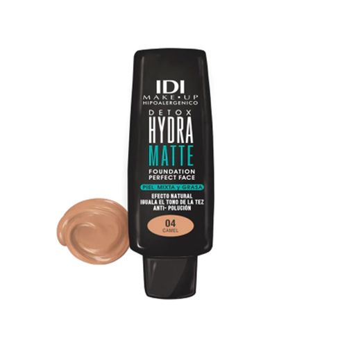 Maquillaje Fluido Hydra Matte Detox Tono 04 Camel