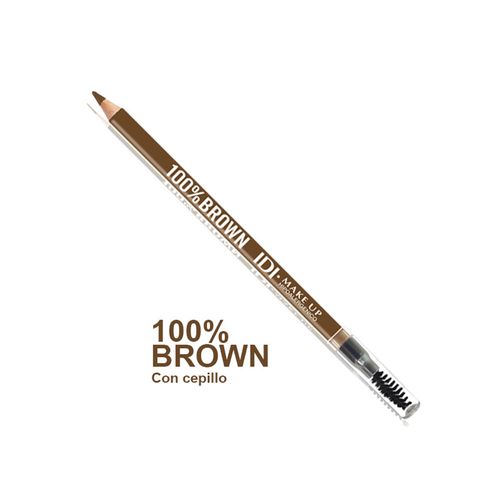 Delineador Ojos Y Cejas 100% Brown Con Cepillo Tono 02 Light Brown