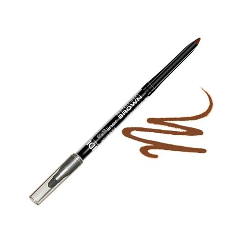 Delineador De Ojos Retráctil HD Brown Con Esfumino