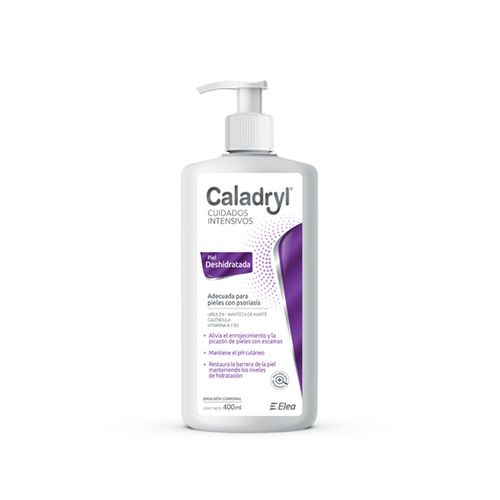 Emulsión Corporal Caladryl Cuidados Intensivos Piel Deshidratada 400ml