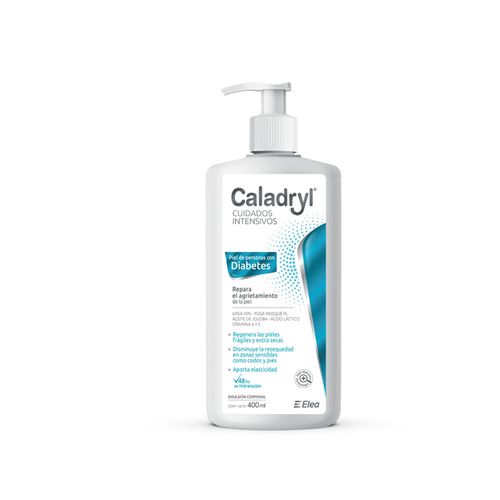 Emulsión Corporal Caladryl Cuidados Intensivos Piel Diabetes 400ml