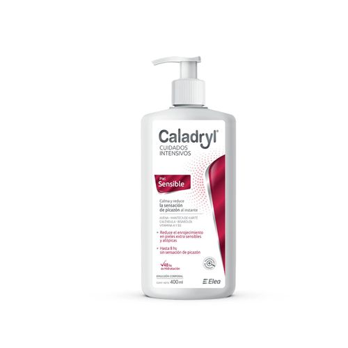 Emulsión Corporal Caladryl Cuidados Intensivos Piel Sensible 400ml