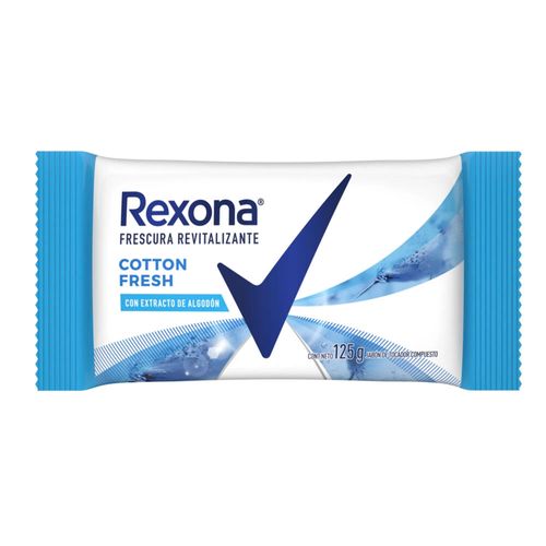 Jabón De Tocador Rexona Cotton Fresh 125gr