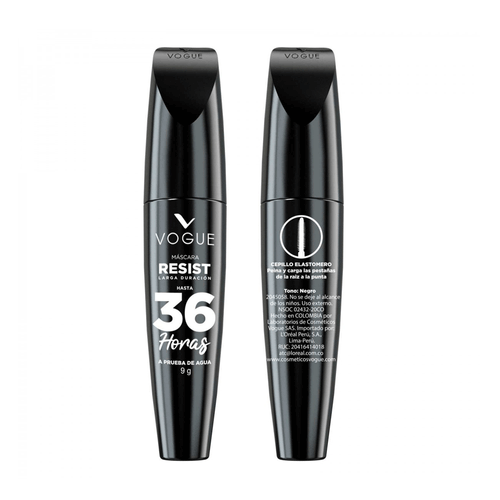 Máscara de Pestañas Resist 36hs