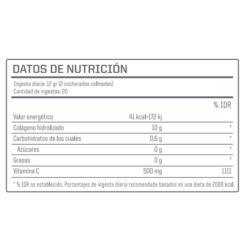 Enaccion Colageno + Vitamina C Sabor Naranja  240gr