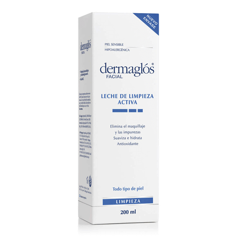 Leche De Limpieza Activa Dermaglos 200ml