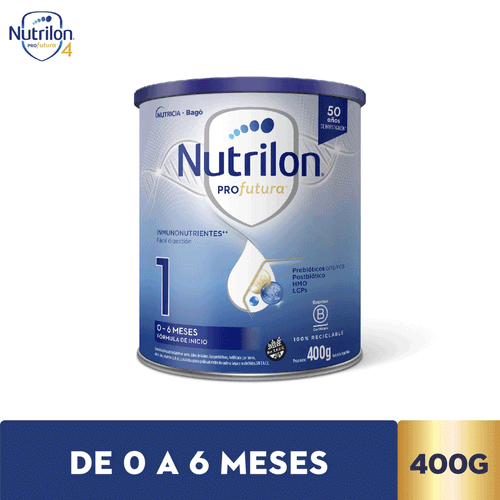 Nutrilón Profutura 1 Fórmula Láctea Para Lactantes En Polvo Lata 400 g