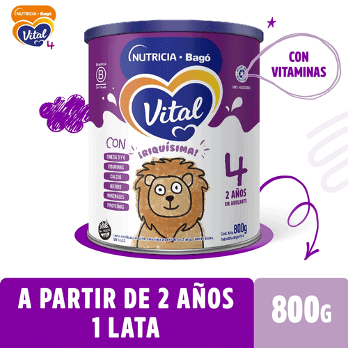 Vital 4 Lata x 800 g