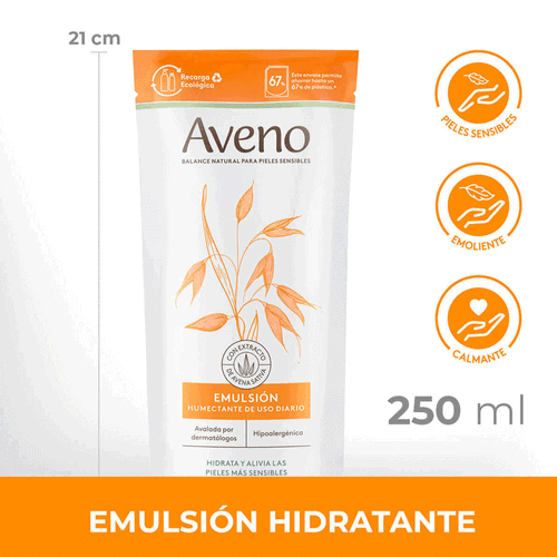 Emulsión Hidratante Corporal Recarga x 250ml