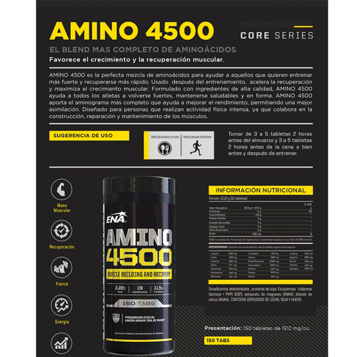 Suplemento Amino 4500 ENA 150 tabs