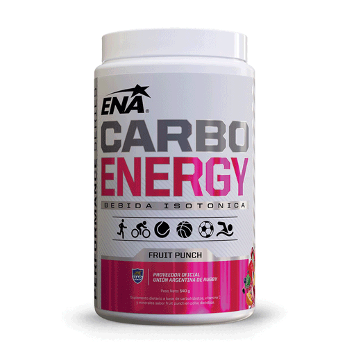 Bebida Deportiva Isotónica Carbo Energy Fruit Punch 540g