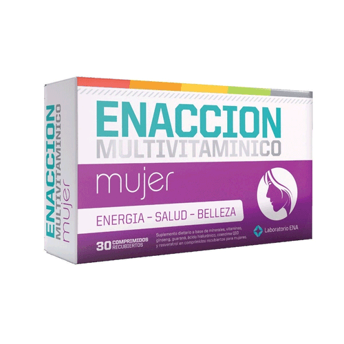 Enaccion Multivitamínico Mujer 30 Compirmidos