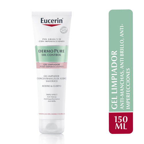 Gel Limpiador Concentrado Dermo Pure Eucerin 150ml