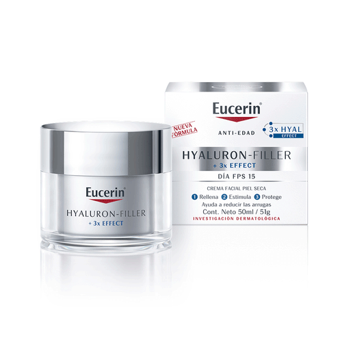 Crema Facial De Día Hyaluron-Filler + 3x Effect FPS15 Eucerin 50ml