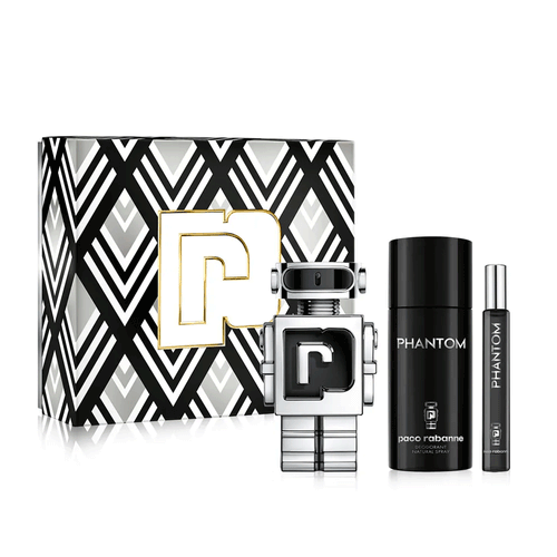 Set Phantom Eau De Toilette 100ml + Gel De Ducha 100ml + Megavaporizador 10ml